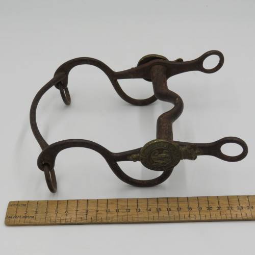 Boer War Victorian Mounted Infantry Officer`s horse bit with other pieces