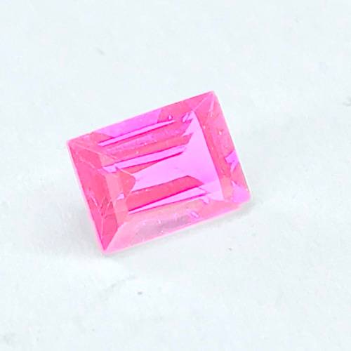Synthetic Ruby claret red round Stone 1.65 carat  - @R1 start