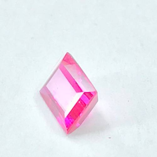 Synthetic Ruby claret red round Stone 1.65 carat  - @R1 start