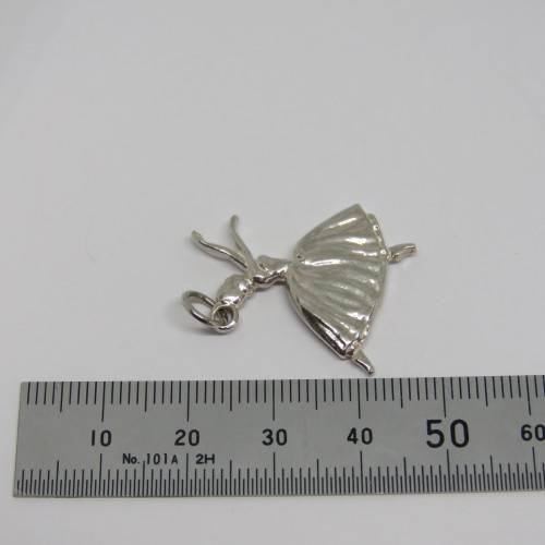 Vintage silver ballerina charm - Weighs 5,8 grams