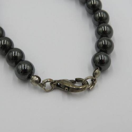 Magnetic Hematite necklace - Length 48 cm