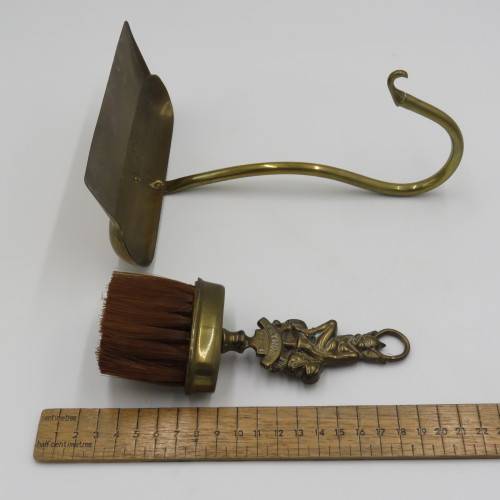 Antique Dartmoore Pixie bread crumb catcher brush and shovel