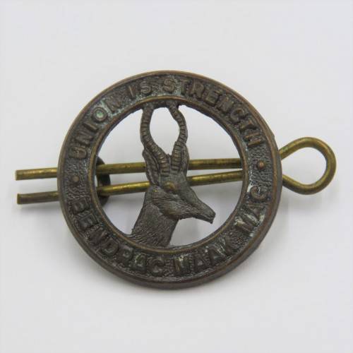 SA Union Defence Force general service collar badge