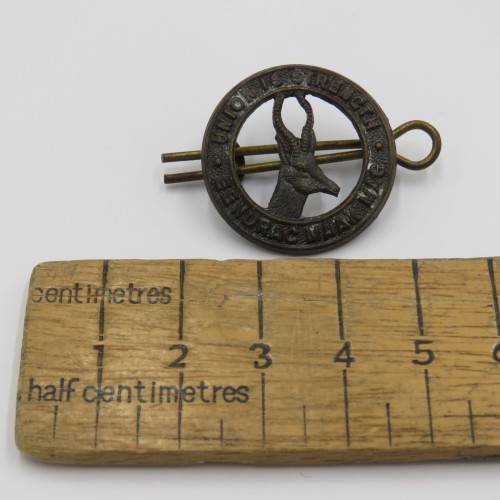 SA Union Defence Force general service collar badge