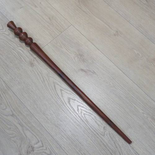 Vintage wooden walking stick - Length 90 cm
