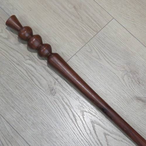 Vintage wooden walking stick - Length 90 cm