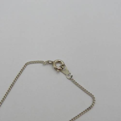 Sterling silver necklace with `Onse Vader` pendant - Weighs 4,2 g - Length 50 cm