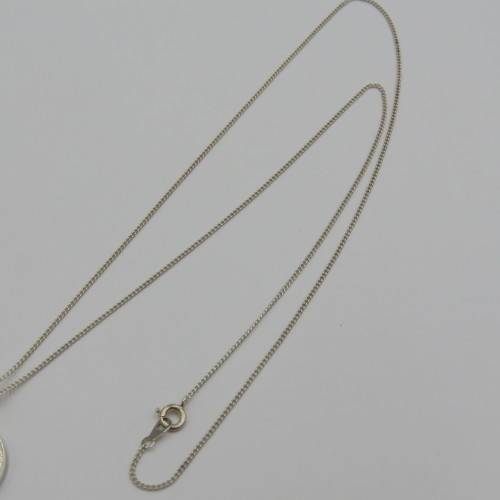 Sterling silver necklace with `Onse Vader` pendant - Weighs 4,2 g - Length 50 cm