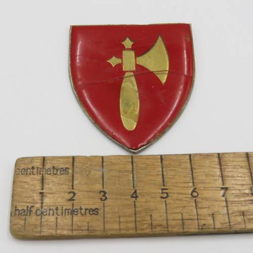 SADF Winterberg Commando shoulder flash - Damaged - No pins