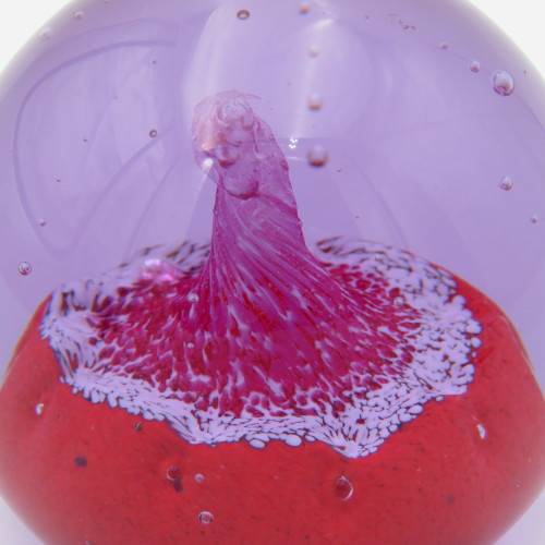 Vintage Caithness Desert Spring handmade glass paperweight - Scotland