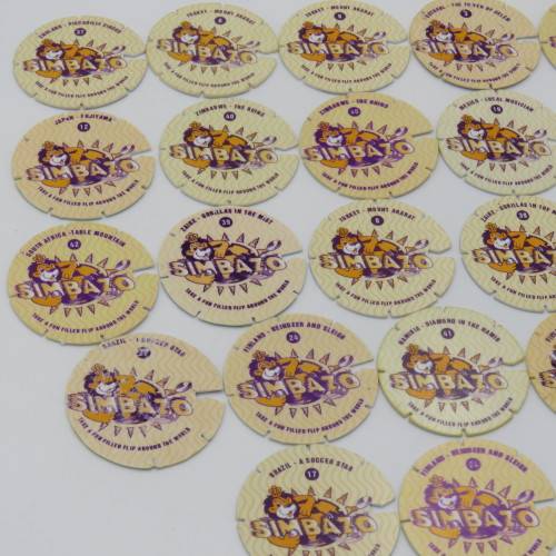 Simbazo Flip around the world Discs - Lot of 21