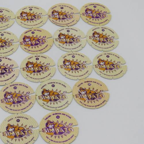 Simbazo Flip around the world Discs - Lot of 21