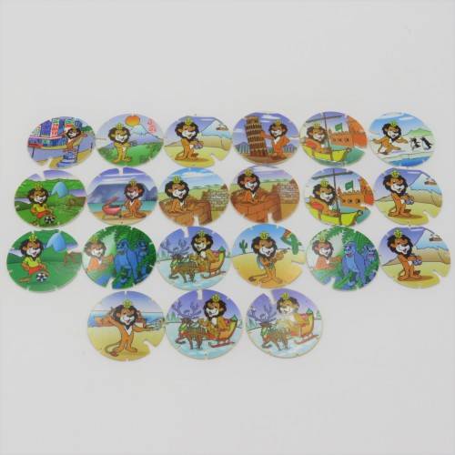 Simbazo Flip around the world Discs - Lot of 21