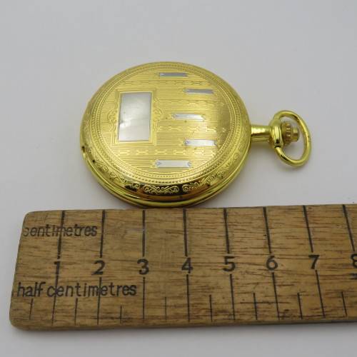 Full hunter quartz pocketwatch - Needs battery
