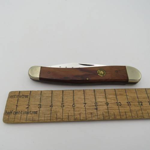 Handmade 572 Puma Senior 2-blade pocket knife