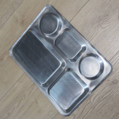 Vintage SADF Stainless steel varkpan - Size 32 x 43 cm