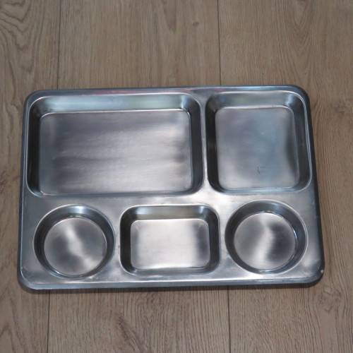 Vintage SADF Stainless steel varkpan - Size 32 x 43 cm
