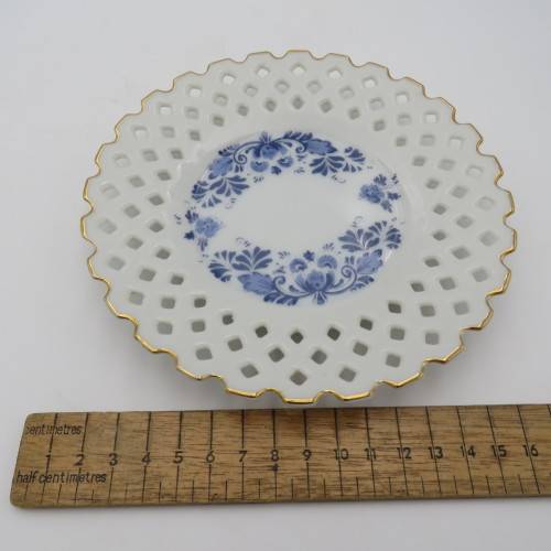 Vintage Delft Holland Special Limited Collectors edition plate