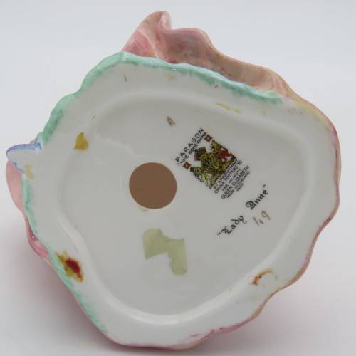 Paragon Fine Bone China Lady Anne porcelain figurine - Unusual colour variation