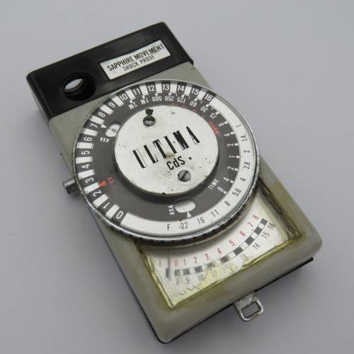 Vintage Ultima Cds light exposure meter - Not working