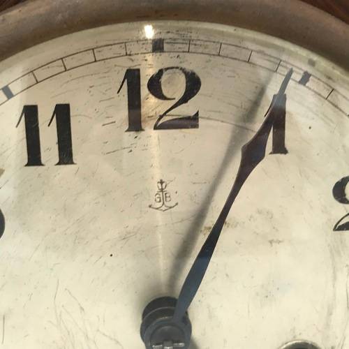Vintage Gustav Becker Mantle Clock - not working - suspension spring broken