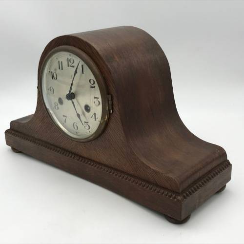 Vintage Gustav Becker Mantle Clock - not working - suspension spring broken