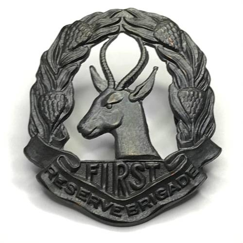 SA First Reserve Brigade cap badge