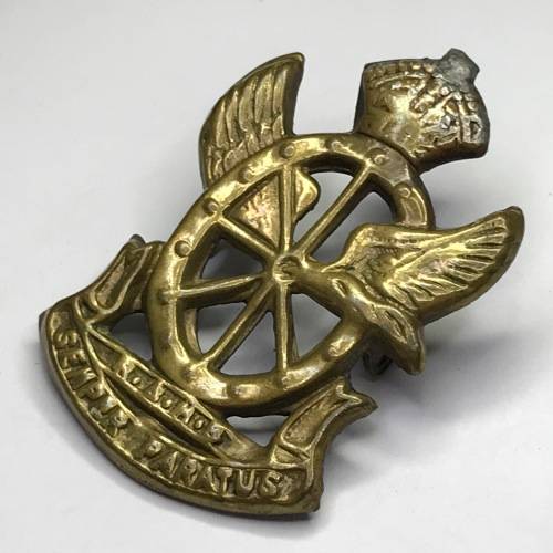 SA Railway and Harbour Brigade cap badge