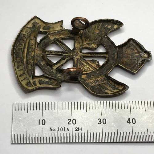 SA Railway and Harbour Brigade cap badge