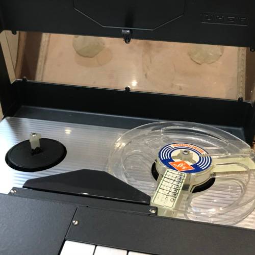 Vintage LIHER 4000 Report - L portable reel to reel player with mic - not working