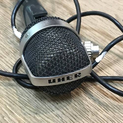 Vintage LIHER 4000 Report - L portable reel to reel player with mic - not working