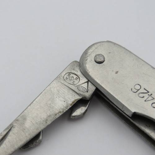 Wilco SADF military issue pocket knife - Blade well used
