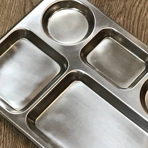 Vintage SADF stainless steel varkpan - 41,5 x 31cm