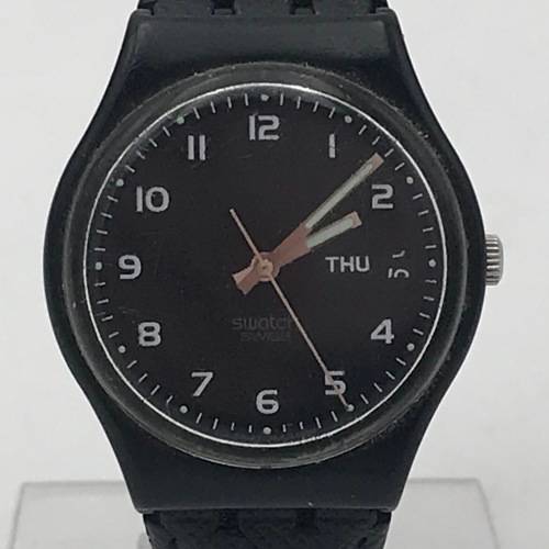Swatch Quartz watch with day/date - working