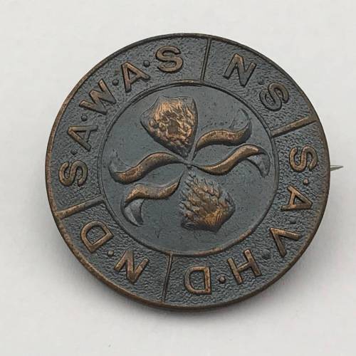 SAWAS - SA Womans Auxiliary Service badge #56/697