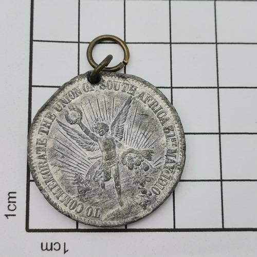 1910 Union of South Africa commemorative medallion