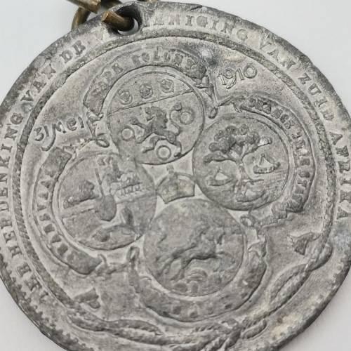 1910 Union of South Africa commemorative medallion