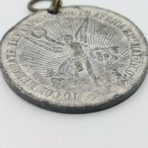 1910 Union of South Africa commemorative medallion