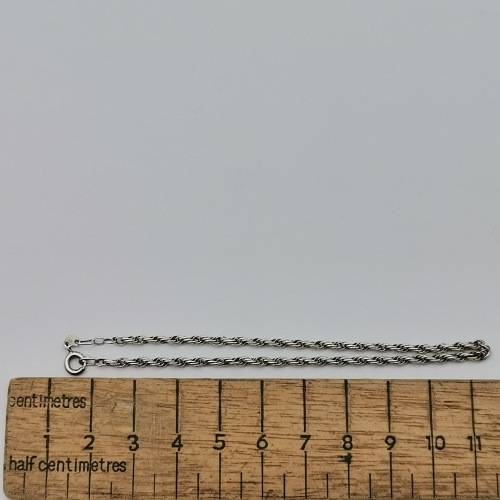 Sterling silver bracelet - 2,4g - 20,5cm