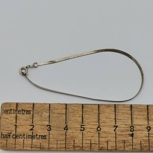 Sterling silver bracelet - 18cm