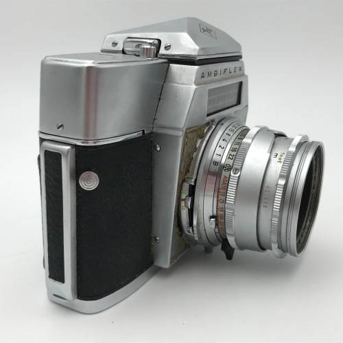 Vintage AGFA Ambiflex 35mm camera with Agfa color-solinar 1:2,8/50 lens - well used