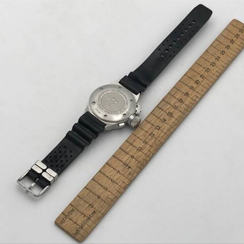 TW Steel Quartz Chronograph mens watch - working - fine scratch on glass