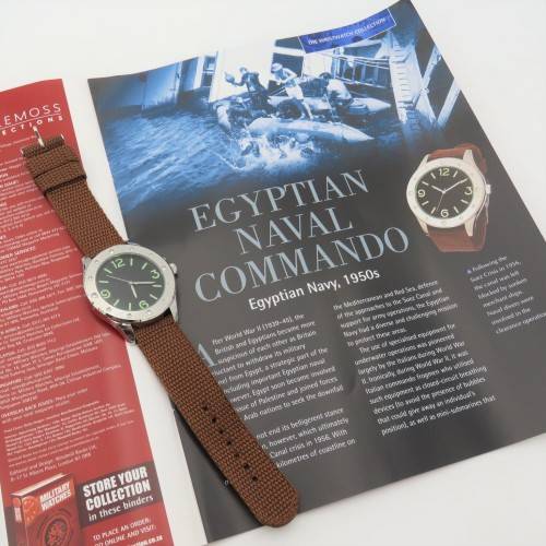 Military watch collection #18 - 1950`s Egyptian Naval Commando quartz watch