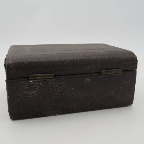 Antique jewellery case with pocketwatch holder - No lock