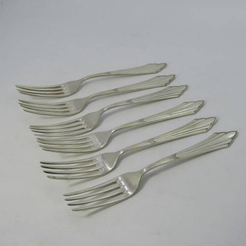 24 Piece WMF vintage cutlery set - 6 forks, 6 smaller forks, 6 knives and 6 smaller knives