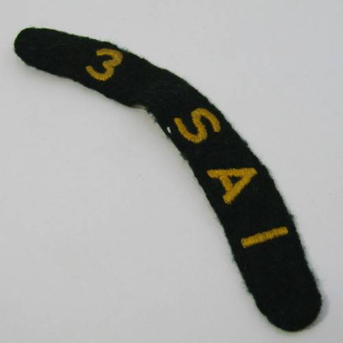 SADF 3 SA Infantry cloth shoulder title