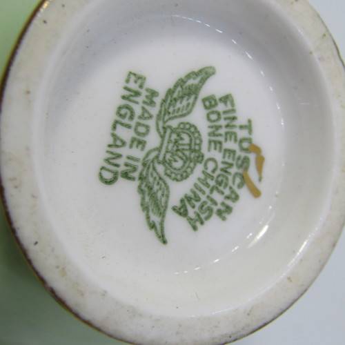 Vintage Tuscan porcelain trio