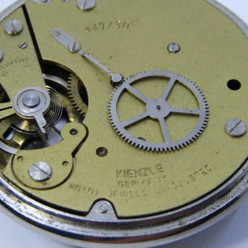 Vintage Kienzle Antimagnetic pocket watch - working