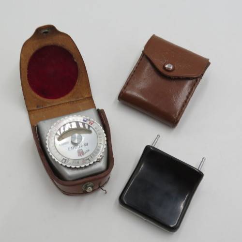 Vintage Etalon Expotel-64 light exposure meter - Needle only works sometimes