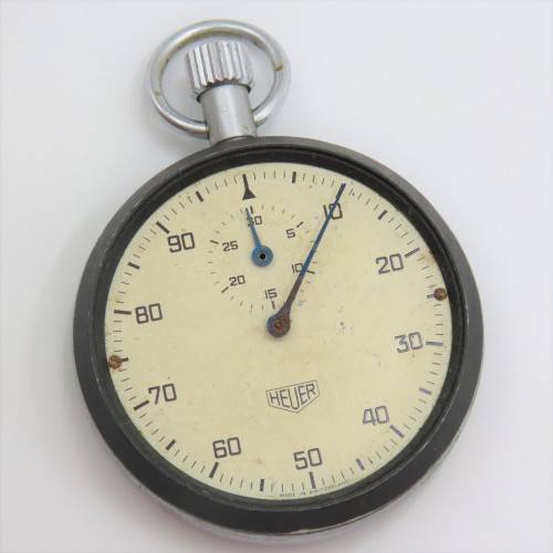 Vintage Heuer stopwatch with calibre 7700 movement - not working - no glass